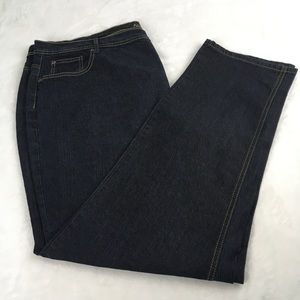 Ashley Stewart Jeans Size 24 Average Dark Wash
